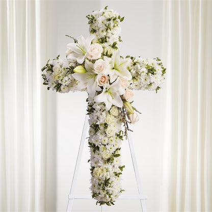 Spiritual Guidance Standing Spray – FRENCH'S NEW ALBANY FLOWER SHOP, New Albany MS
