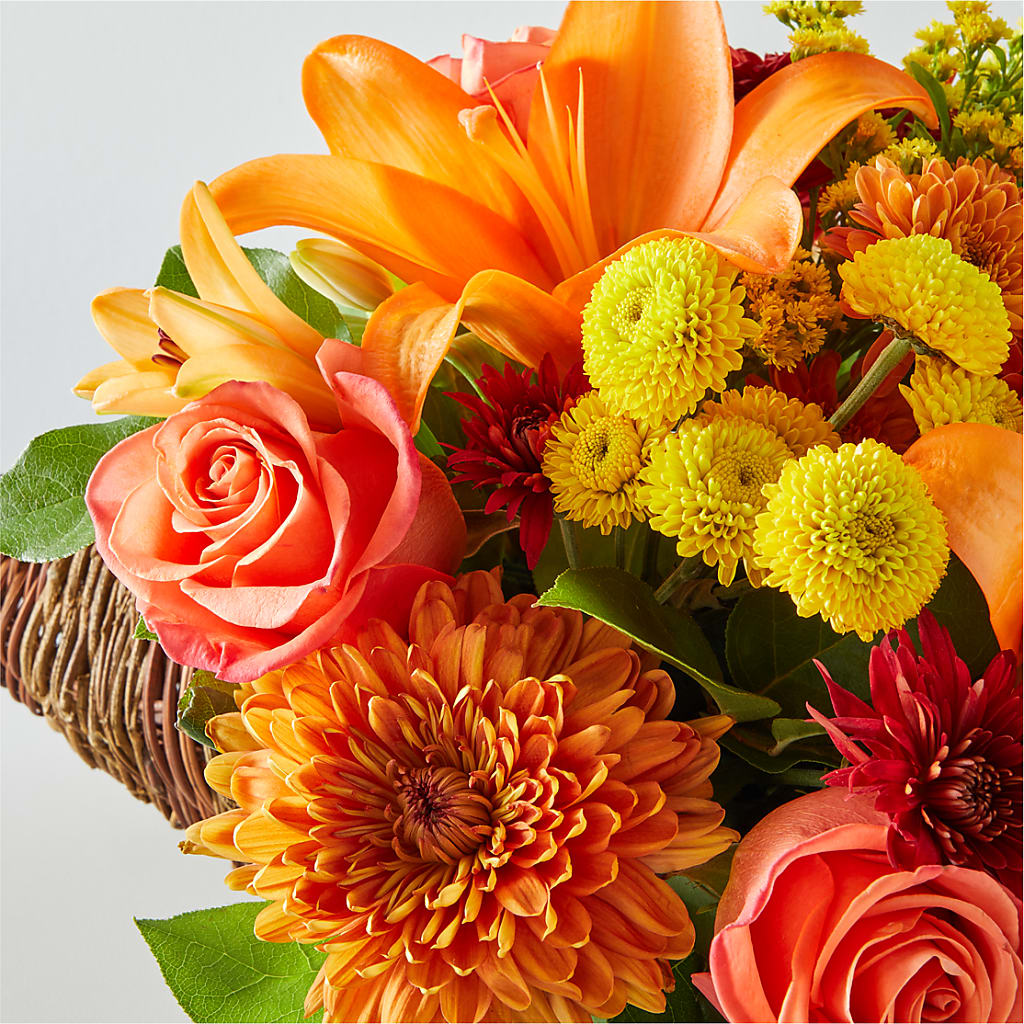 Bouquet of Blessings Cornucopia – FRENCH'S NEW ALBANY FLOWER SHOP, New Albany MS