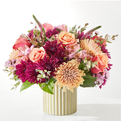 Berry Cobbler Bouquet with Ivory Vase – FRENCH'S NEW ALBANY FLOWER SHOP, New Albany MS
