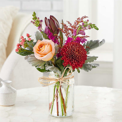 Moody Hues Bouquet – FRENCH'S NEW ALBANY FLOWER SHOP, New Albany MS