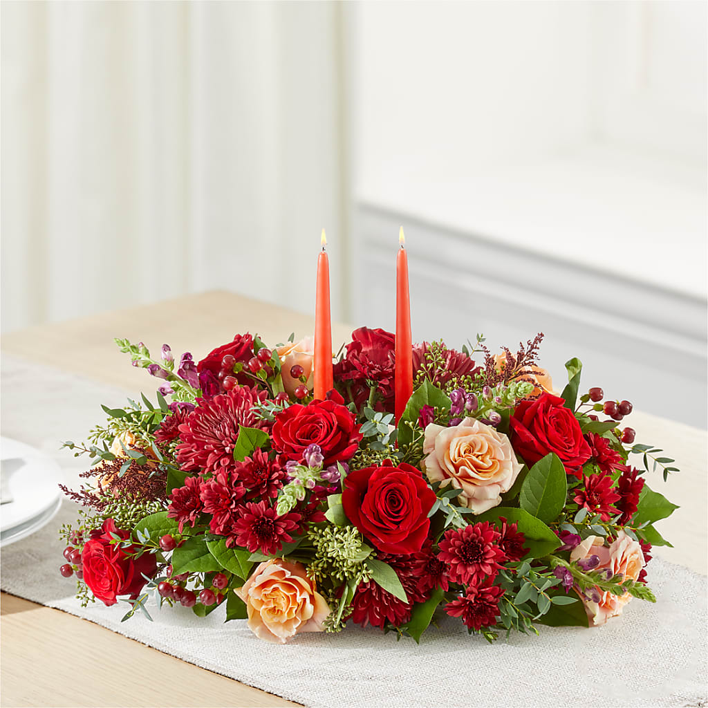 Most Thankful Centerpiece – FRENCH'S NEW ALBANY FLOWER SHOP, New Albany MS