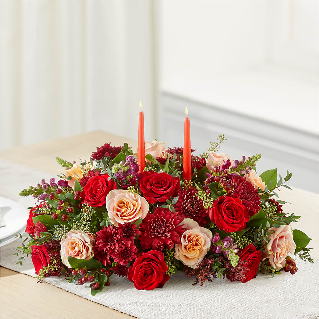 Most Thankful Centerpiece – FRENCH'S NEW ALBANY FLOWER SHOP, New Albany MS